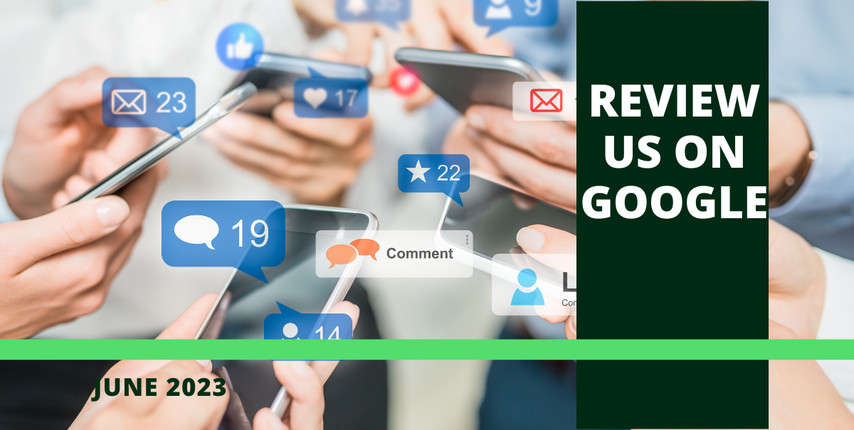 REVIEW US ON GOOGLE 2023 JUNE