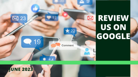 REVIEW US ON GOOGLE 2023 JUNE