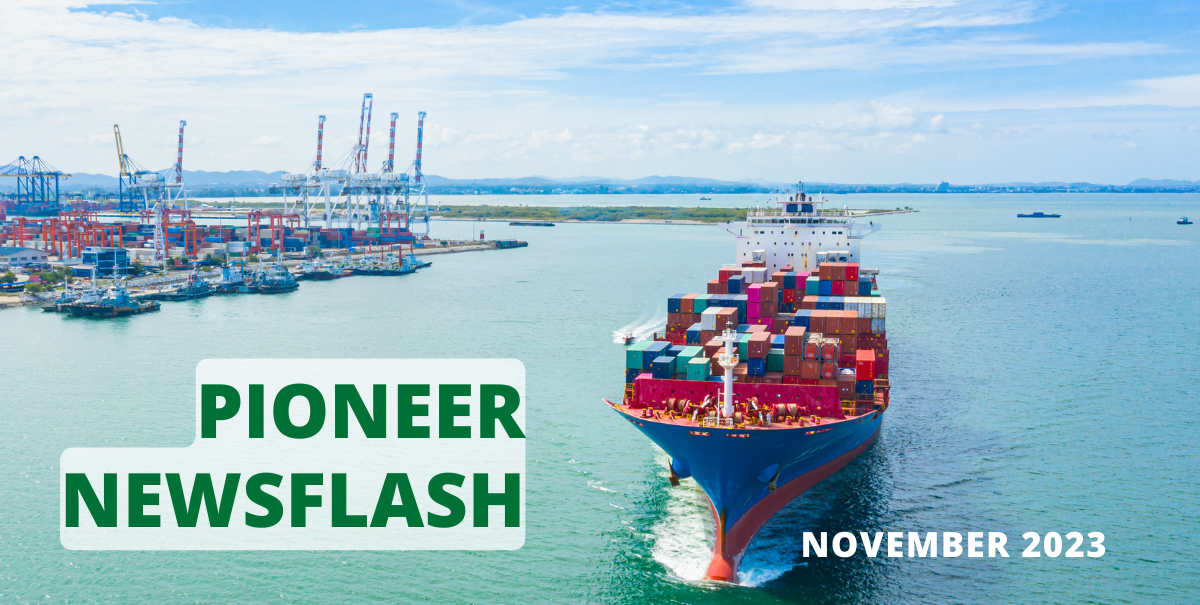 Pioneer Freight November 2023 Newsflash